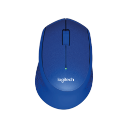 Mouse Logitech M330 Silent Plus , Fara fir , Advanced Optic , 1000 DPI , Albastru